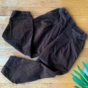 The Sunday Collective pleated corduroys